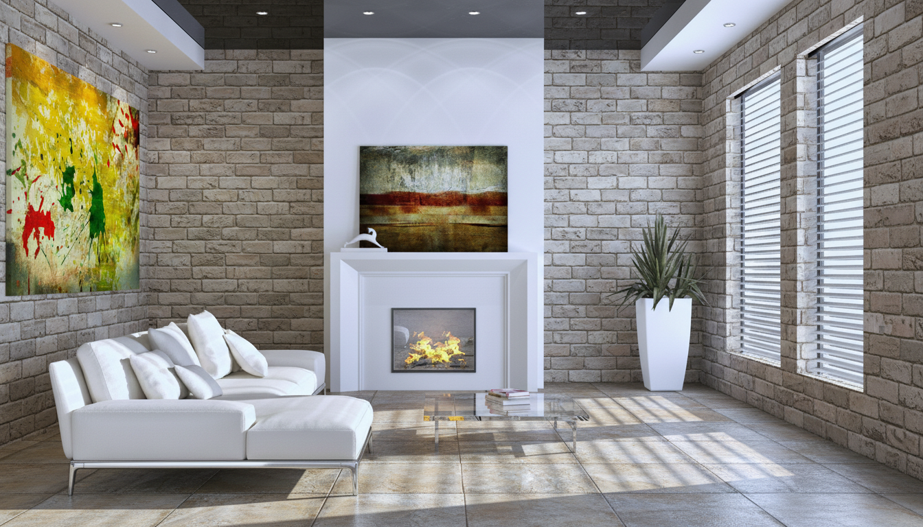 Luxurious kitchen interior restyled with white marble countertops and backsplash